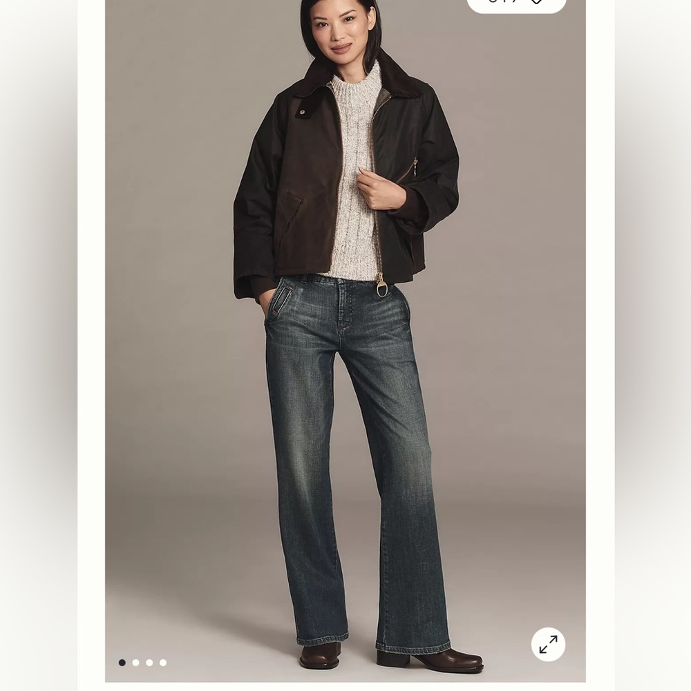 Pilcro Le Brun by Anthropologie Low-Rise Bootcut Jeans NWT